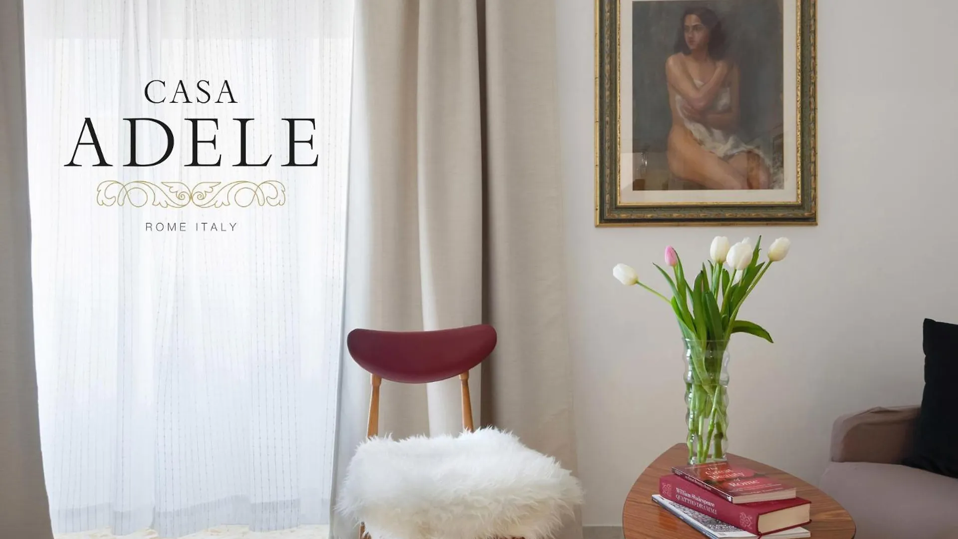 Casa Adele Lovely Mid-Century Apartment, Rome Italy