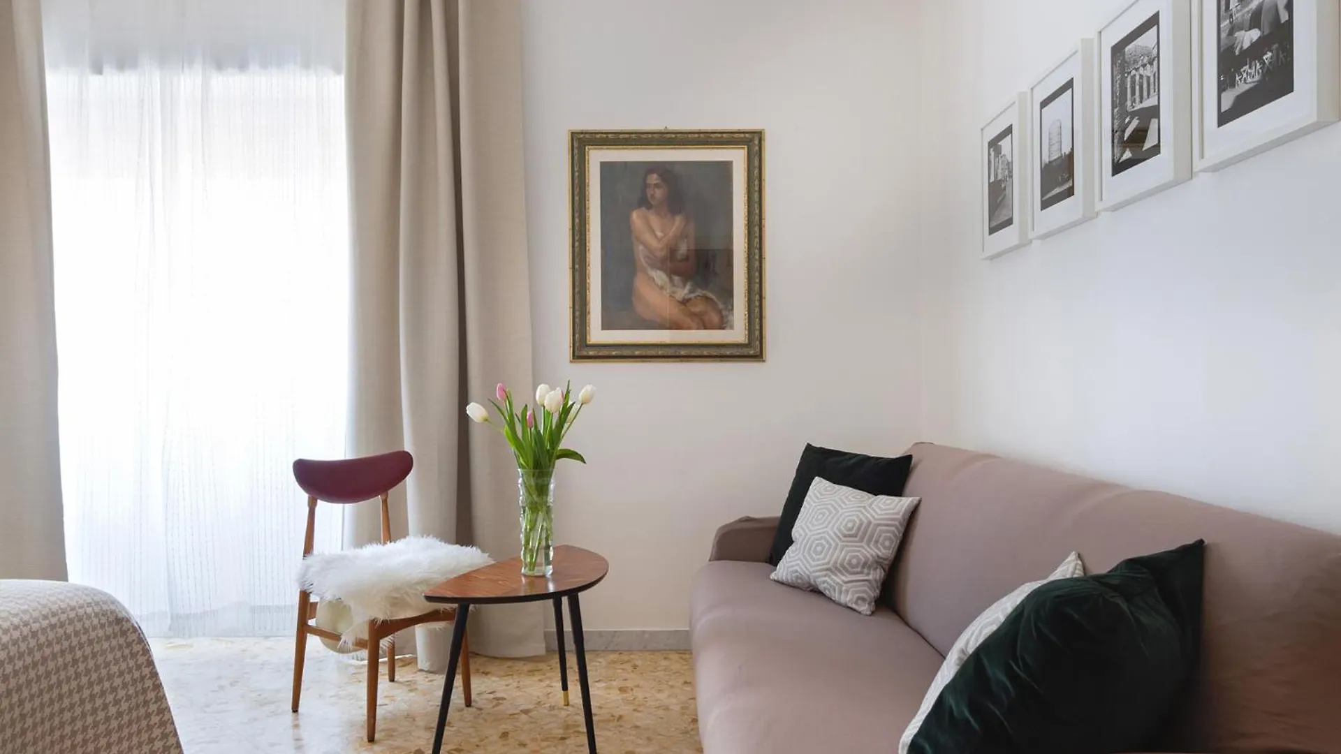Casa Adele Lovely Mid-Century Apartment, Rome Italy